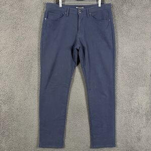 Travis Mathew Jeans Mens 36x32 Blue Slim Fit Cloud Denim Lined Golf Stretch